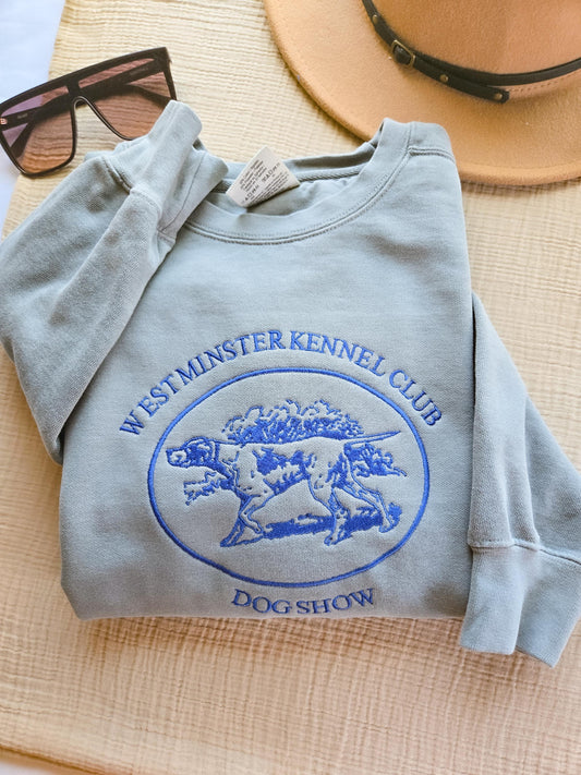 Custom Logo Embroidered Comfort Colors Sweatshirt