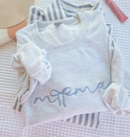 Mama Embroidered Sweatshirt
