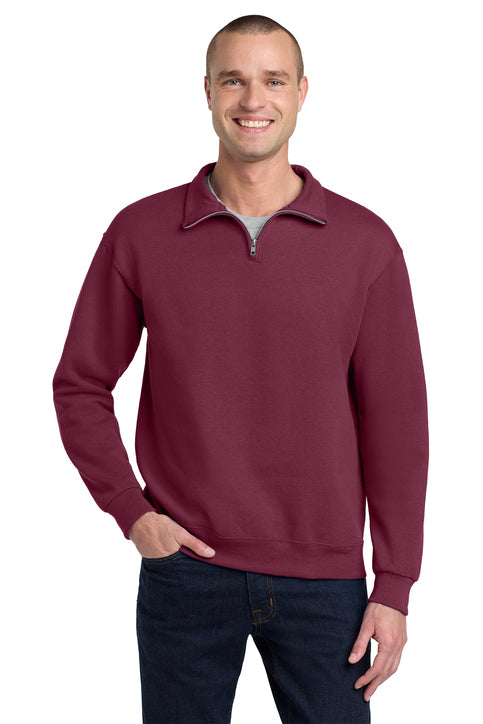 Custom Logo Embroidered Quarter Zip