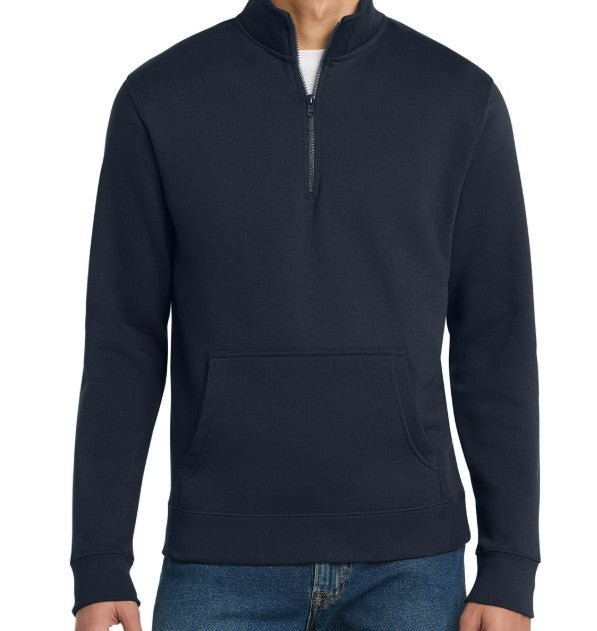 RN Monogram Embroidered Pocketed Quarter Zip