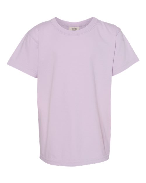 Pennant Flag Embroidered Left Chest Youth Tshirt