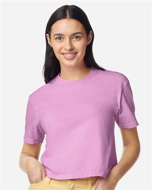 XOXO Embroidered Boxy T Shirt