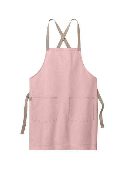 Custom Embroidered Cross Back Apron