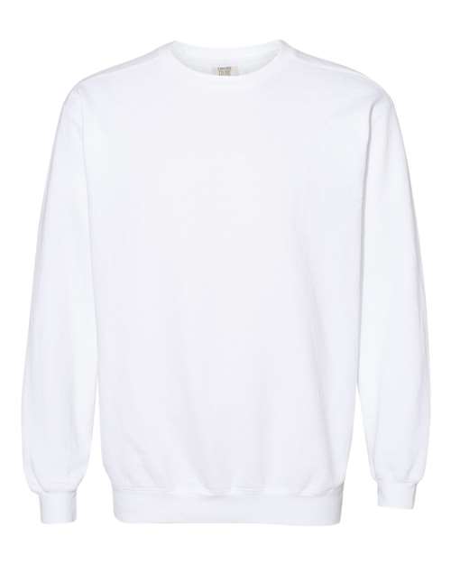 Custom Logo Embroidered Comfort Colors Sweatshirt